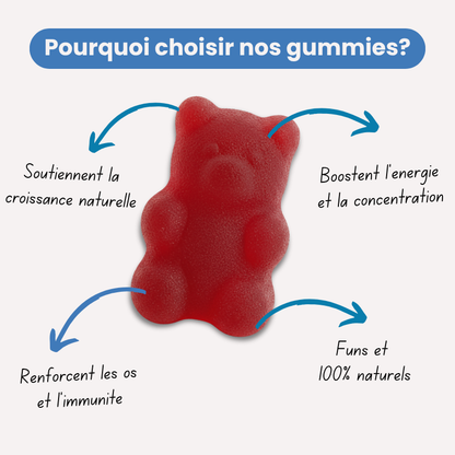 Gummies Croissance+