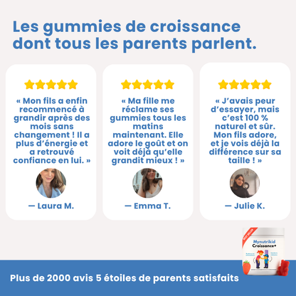 Gummies Croissance+
